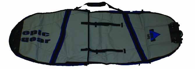 Lightly padded (6mm) bags have nylon on one side and solar reflective material on the other.