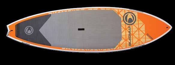 The Snap is the answer for the more aggressive surfer looking for a quick and responsive SUP. Kalama Performance in every design detail.
