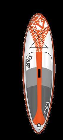 IQ SURF 9 2, 9 7, 10 1 The 9 2 is the smallest board in our isup range and now comes with 190 litres of volume. For 2016 we kept the same 30 width but increased the thickness to 5 for added stability.