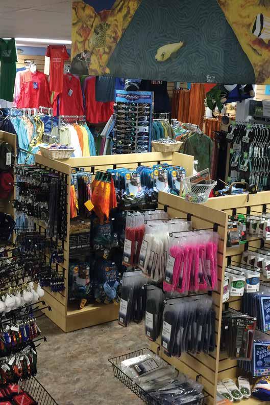 FLORIDA SEA BASE SHIP STORE Are you excited about your adventure? The Florida Sea Base proudly offers quality merchandise on-site and online.
