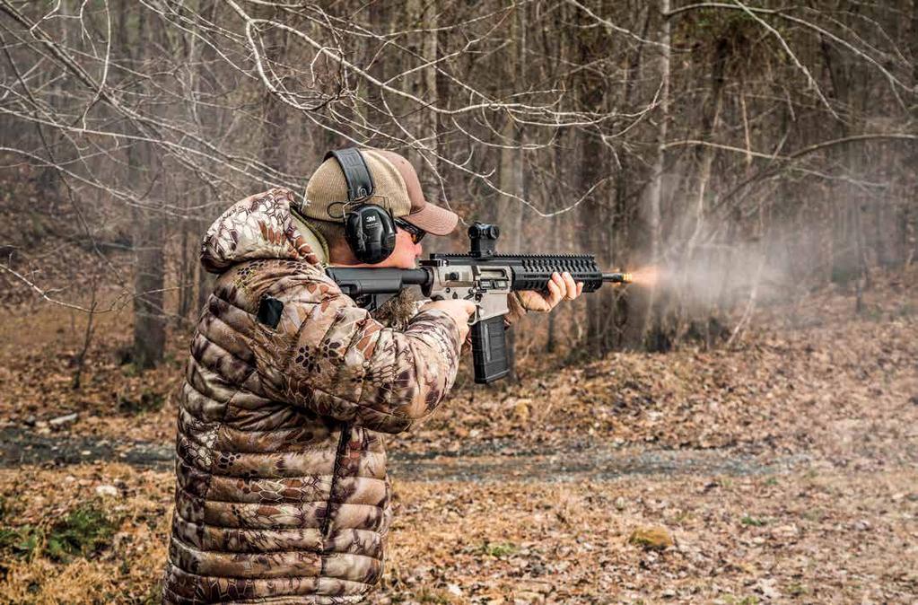 Fivethousand rounds is a test of man and machine, and in this case, the machine won. The muzzlebrake is extremely effective.