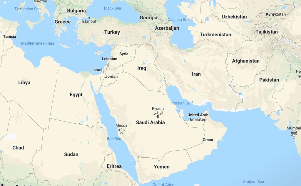Updated MIDDLE EAST: US sanctions on Iran have limited building activity in Iran, there are two potential plants, but only one is close enough to include