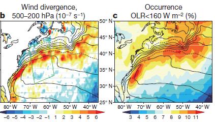 Prevalent paradigm for extra-tropical SST forcing: two steps Heating (deep or shallow) induced by SST anomalies.