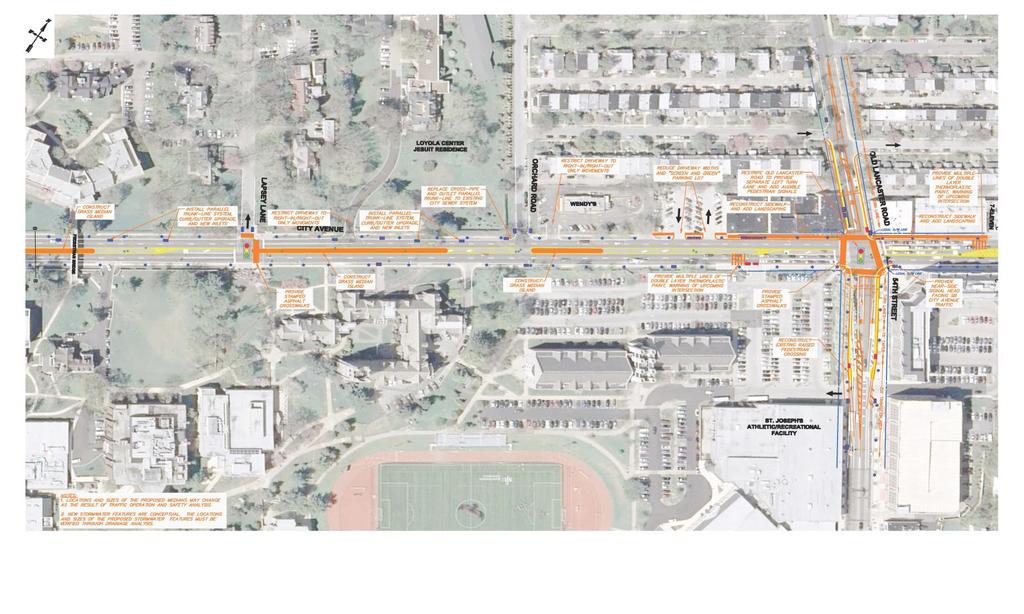 Proposed Roadway & Streetscape Improvements City