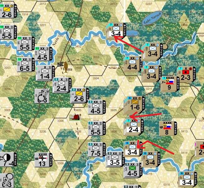 Grand Campaign Der Weltkrieg - Centenary Game GT86: 6 9 August 1915 (August 2) General Situation The movement known as the Ludendorff-Hoffmann trick continued to unfold on the Eastern Front.