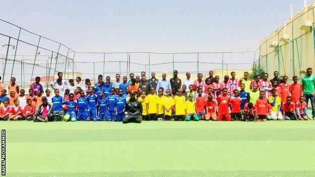 The players and staff of Somaliland Football Academy A team allowed to compete against other 'nations', even at youth level, could boost Somaliland's bid for international acceptance.
