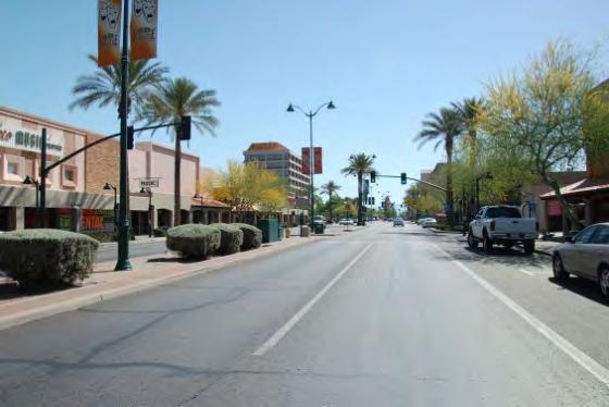 Introduction 4 Center Street and Main Street in Mesa, Before and After Light Rail Source for Photos: Valley Metro.