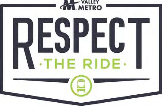 Enhancing Customer Experience 44 Figure 39. Valley Metro Respect the Ride Logo Source: Valley Metro. 2.