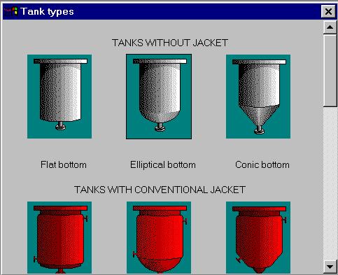 After the project is opened, VisiMix Tank types graphical menu appears (Figure 2).