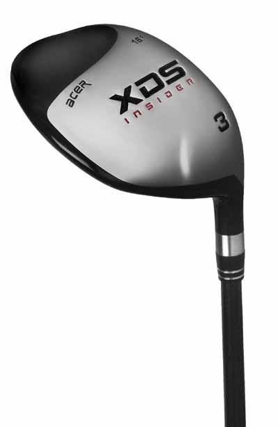 ACER XDS TITANIUM DRIVER ACER XDS FAIRWAY WOOD A Closed Face That
