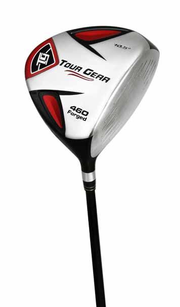 TOUR GEAR FAMILY WHEN YOU WANT VALUE LOOK TO TOUR GEAR Tour Gear Ti-Alloy Driver RH: 10.5 #AMF-101047 Club Loft Lie Weight Face Angle Volume RC* Driver 10.