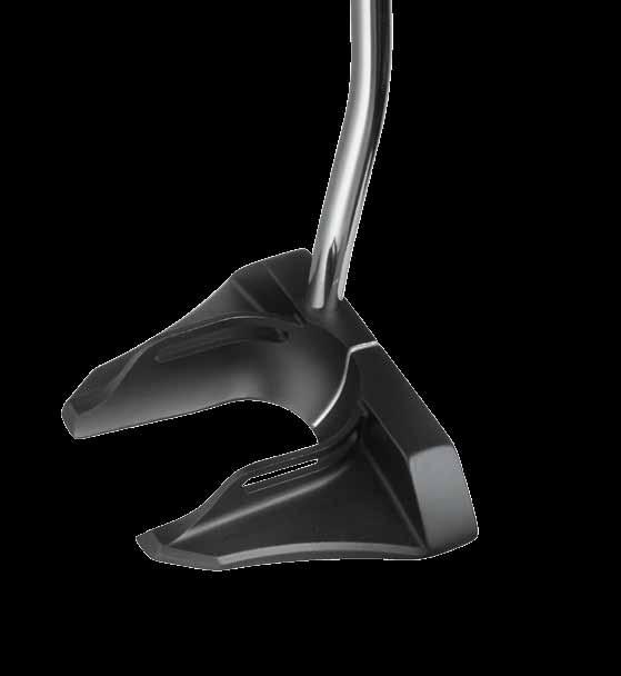 For starters, the mallet design offers plenty of heel-toe weighting to
