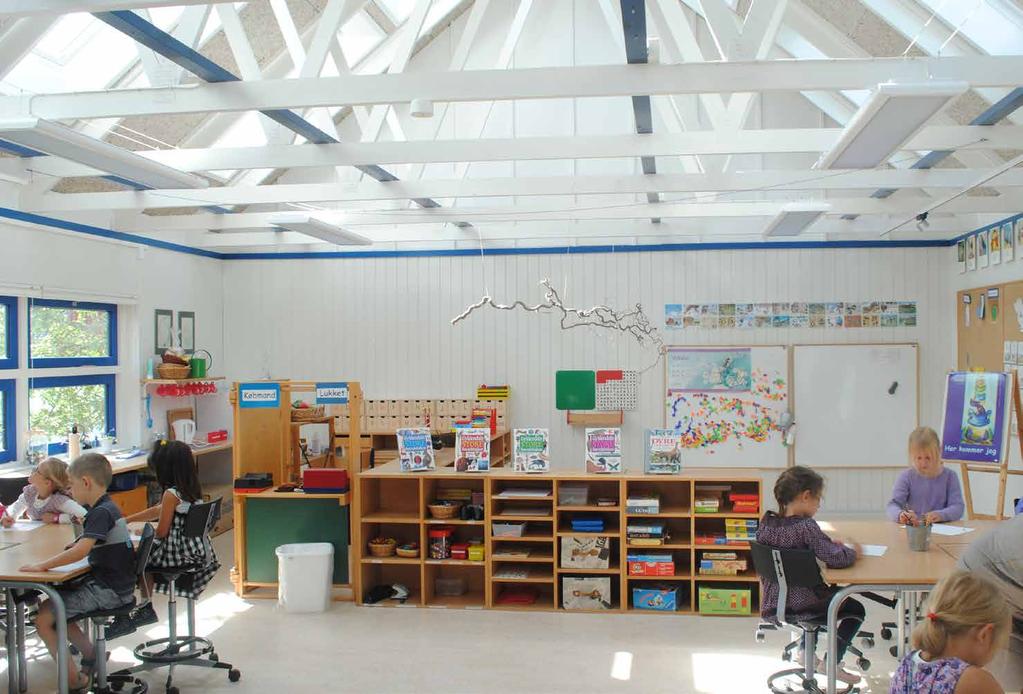 The challenge Unproductive classrooms Active use of daylight and fresh air not only ensures a comfortable building, it also has a number of well-documented positive effects on our senses,