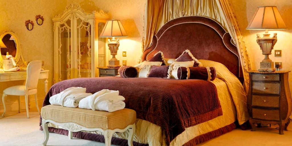 The Hotel 5* LUXURY Exceptional Comfort in the elegantly decorated and spacious rooms. Stunning countryside views over the Slieve Bloom Mountains and Estate.