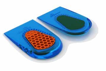 SPENCO GEL COMFORT INSOLES Contoured GEL Cushioning Triple-density Spenco TPR GEL adds cushioning and stability to any shoe. 39-818 SRP $14.
