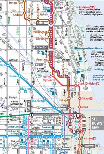 Rail Support Strategies Brown Line Several AM rush trains will operate on the Brown Line between Belmont and the Loop to focus more capacity in the area with the highest demand Certain trains in the