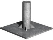 Component weight : 9kg. 240-320mm Dependent upon cladding TOP FIX BRACKET - AM 220 Designed to be fitted to (min) 0.7mm steel, 0.9mm aluminium cladding sheet.