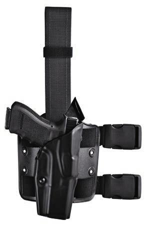 standard; optional Sentry available Also available with Mid-ride UBL (6230) or Low-ride UBL (6235) 6035 SLS MILITARY HOLSTER WITH QUICK-RELEASE LEG STRAP 84 6034 SAFARILAND.COM 800.347.