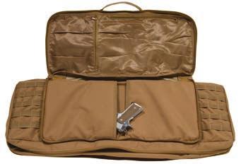 pockets to individually protect handgun 12 length to carry up to 6 handguns Wraparound handles