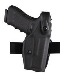 is deactivated with the middle finger upon a standard shooting grip on the weapon Soft, flexible holster body allows holster to mold around wearer Tension adjustment to customize tailor weapon fit to
