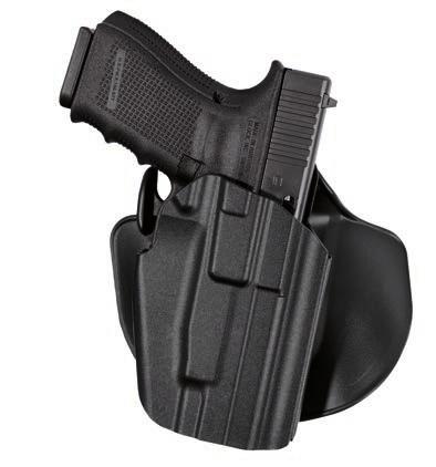 CONCEALMENT HOLSTERS 578 CONCEALABLE GLS PRO-FIT CONCEALMENT PADDLE & BELT LOOP COMBO GLS (Grip Locking System) secures weapon once holstered; retention is deactivated with the middle finger upon a