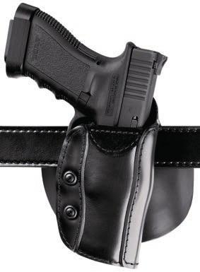 are IDPA approved Belt loop is user-adjustable for cant angle; can also be worn cross draw Genuine SafariLaminate thermoformed