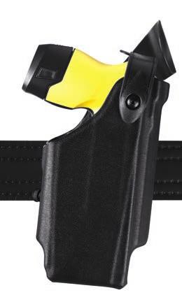 7520 7TS SLS EDW HOLSTER WITH CLIP Level II Retention SLS (Self Locking System) Rotating Hood A proprietary nylon blend that is completely non-abrasive to a cartridge s finish Raised stand-off