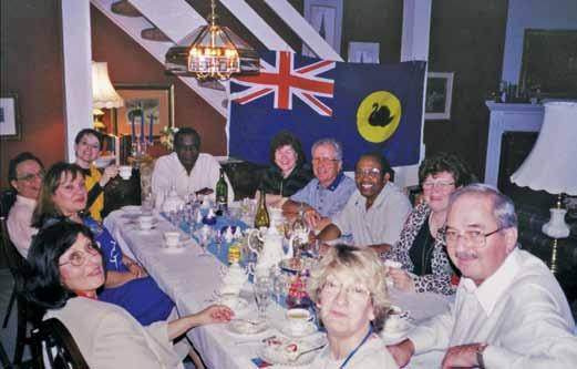 The World Fellowship of Rotarian Gourmets On January 14, 1990, four members and their spouses from the Rotary Clubs of Ladner and Richmond,