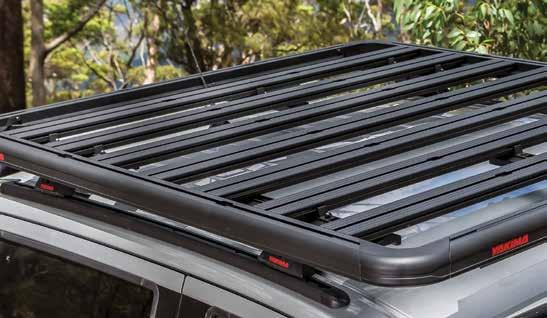 Every slat and perimeter rail incorporates a 21mm accessory slot with drop-in