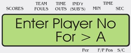 PfPp #3.. from previous page.. to previous page Enter a one or two digit player number for the player whom has scored or fouled.