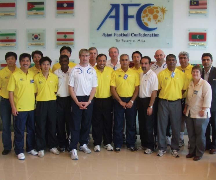 AFC AFC and FA sign new co-operation agreement The Football Association signed a new Memorandum of Understanding (MoU) with the Asian Football Confederation (AFC) in January.