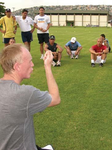 CONMEBOL Ecuador excels in referee development The FA s Ray Olivier and Premiership referee Peter Walton returned to Ecuador in January to deliver an Advanced Course for Referees Instructors to get