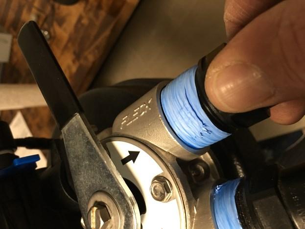 NOTE: Any solder joints being soldered near the valve must be done before connecting any piping to the valve.
