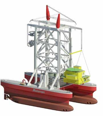 Because the wind turbine shuttle can transport complete turbines, it is an excellent tool for power upgrades and overhaul of existing wind turbines. 1.