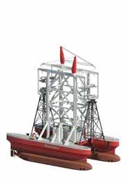 WIND TURBINE HUTTLE 1. Purpose of the vessel The vessel is especially dedicated to installing wind turbines offshore.