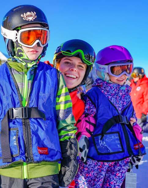 Whether its dad jokes on the chairlift, or chasing mom down your favorite run, Big Sky Snowsports School delivers action-packed family fun on the hill.