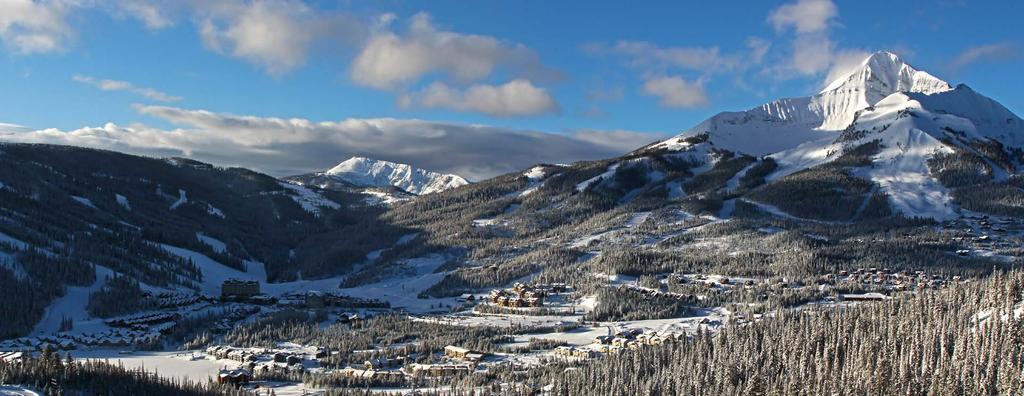THE MOST TECHNOLOGICALLY-ADVANCED CHAIRLIFT NETWORK 2 3 4 1 1 2 RAMCHARGER 8 At the base of Big Sky Resort s Andesite Mountain, Ramcharger 8, the new 8-seat, high-speed D-line chairlift will be the