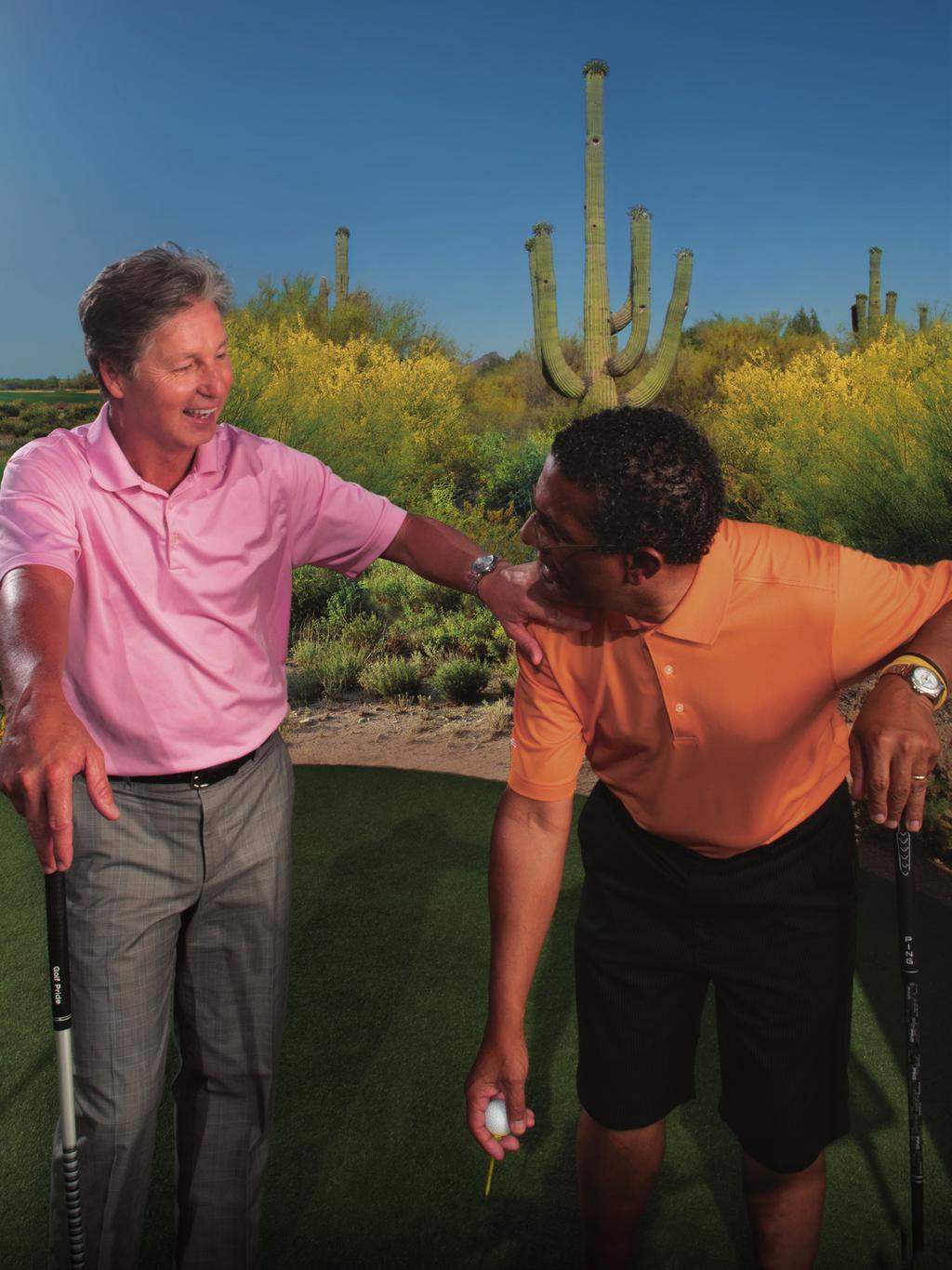 RULE FALL 2014 #9 BRANDEL S RULES FOR SCOTTSDALE GOLF FRIENDS DON T LET FRIENDS DRIVE...TWICE Hanging with your pals in Scottsdale is always a great time.