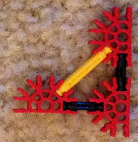 See the picture below for reference. 2. Let x be the length of the legs of the smallest isosceles right triangle it will be possible to make with your construction toy.