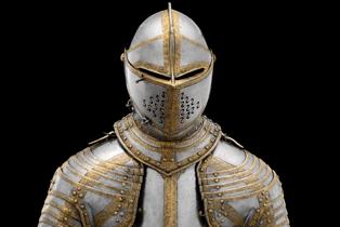 AIthough made for the young prince at about thirteen years of age, it is a miniature version of an adult armour.