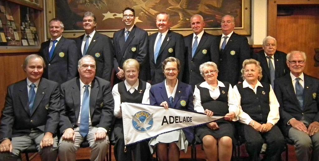 Oktobra valdes sēdē iemūžināja valdi, revīzijas komisiju un Public Officer. DV Adelaides nodaļas informācijas birojs DV Adelaides nodaļas 2014.