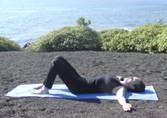 P.7 Wide Leg Forward end. Stand w ith your legs w ide apart and turn both feet to face 12 o clock. Release your upper body forward (). reathe slowly through the nose relaxing on each exhalation.