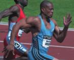 A Speed In a Jiffy In 2002, Tim Montgomery of the United States set a world record in the 100 m, clocking 9.78 sec. His time was one hundredth of a second faster than the previous record of 9.