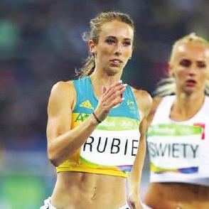 2017 ANNELIESE RUBIE Athletics (400m & 4x400m Relay) Sydney Uni Athletics Club Bachelor of Arts» Personal bests: 200m: 23.54 (Sydney AUS, 9 Mar 2013) 400m: 51.51 (Gold Coast AUS, 2018) 800m: 2:02.