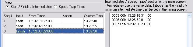 4. Select Serial. 5. Select the number for the Serial Port connecting the timer and the computer. 6. Select the appropriate Timer, in this example, the ALGE Timy. 7.