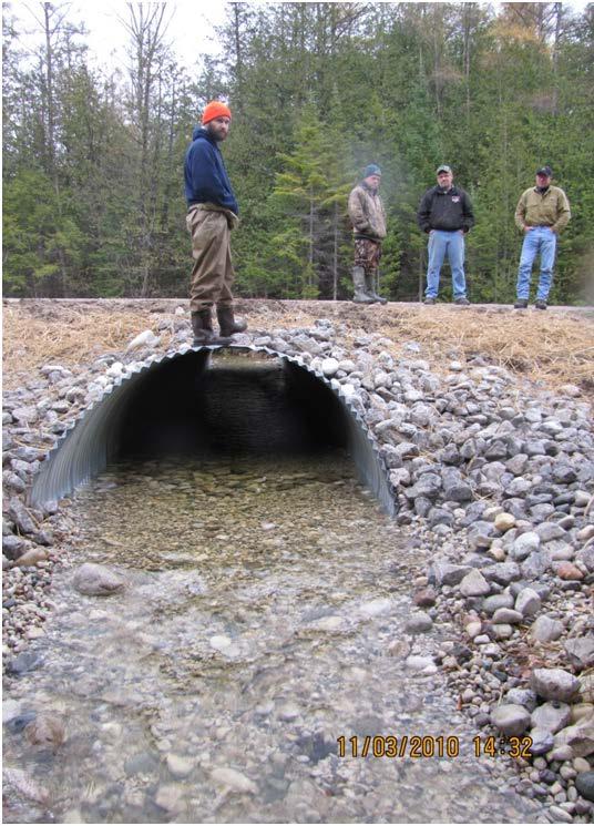 AOP and maintained stream function benefit aquatic organisms, streams, and humans 1.