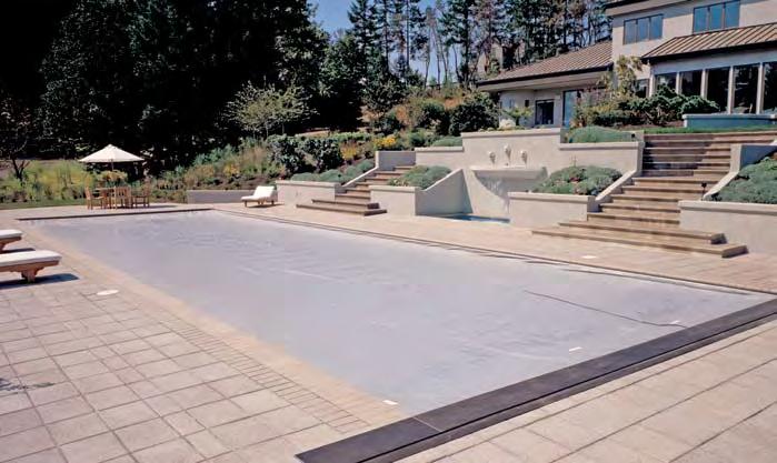 In under a minute your pool is easily covered or uncovered.