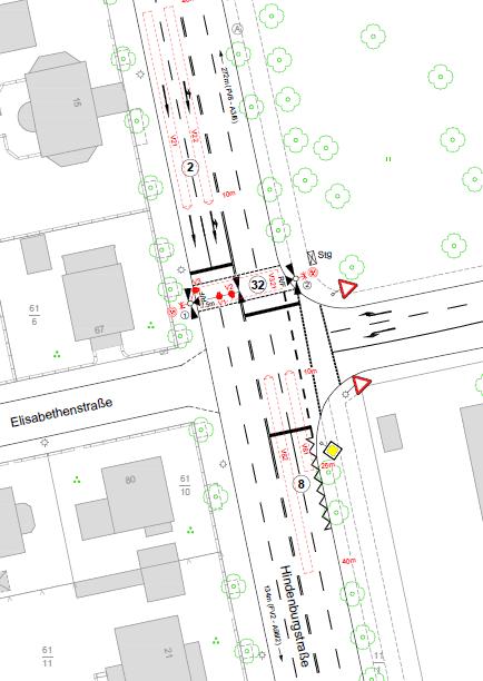 Results from Case Studies Introduction to Case Study 1: Pedestrian Crossing Quelle: Straßenverkehrs- und Tiefbauamt Stadt Darmstadt Pedestrian crossing on coordinated corridor Originally not