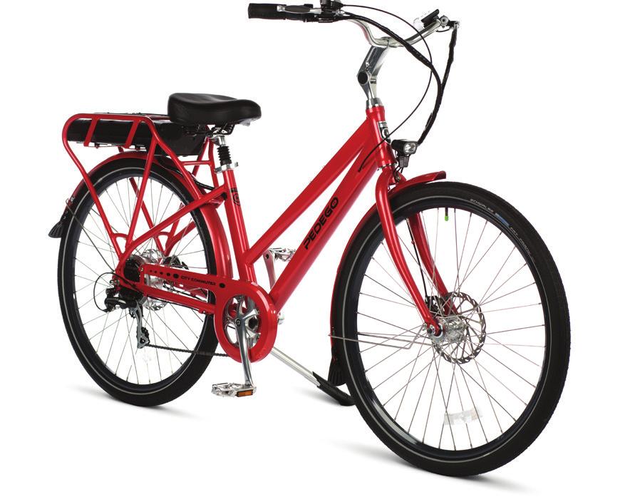 CITY COMMUTER ($,9. 00 to $,9. 00 ) The Pedego City Commuter is a complete package. It includes everything you could possibly want in an electric bike, all in one place for a reasonable price.