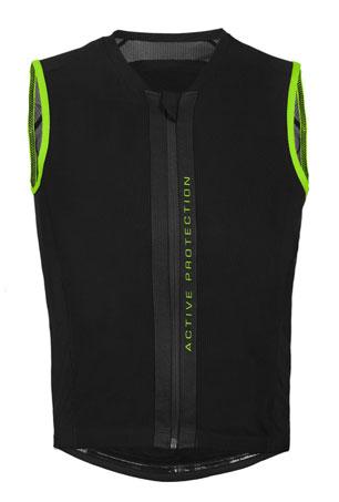 BACK PROTECTOR - VEST BACK RIDE EN 1621-2, level 1 approval patented 3-layers